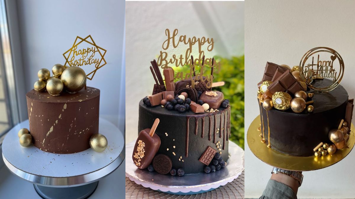 1 kg Chocolate Cake Design