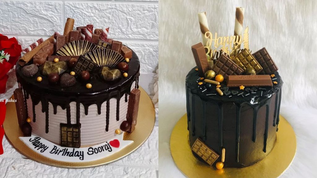 1 kg Chocolate Cake Design