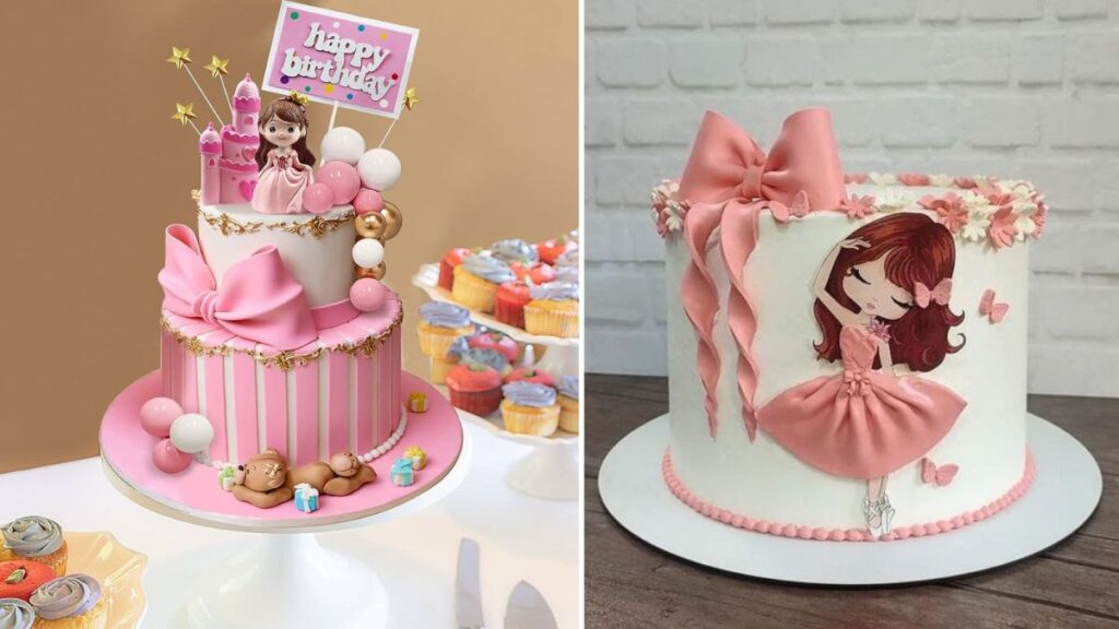 Unique Birthday Cake for Baby Girl