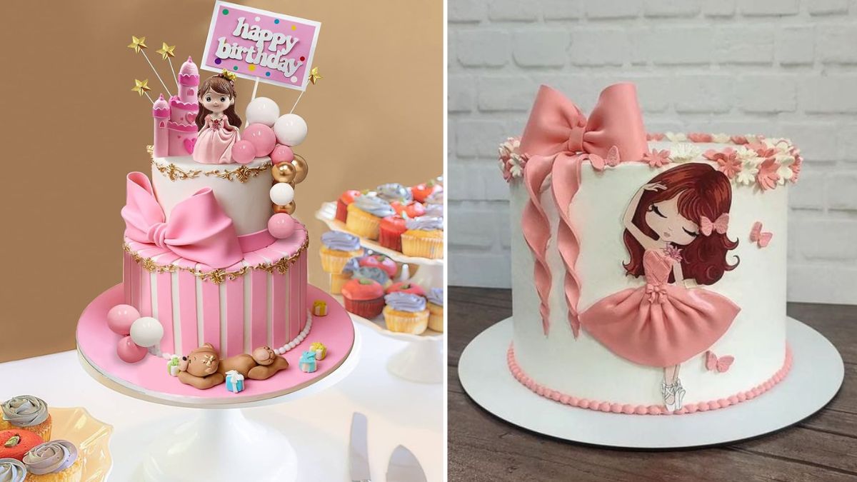 Unique Birthday Cake for Baby Girl
