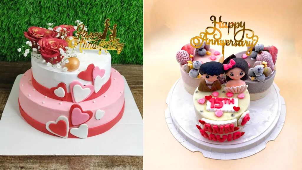 Unique Anniversary Cake