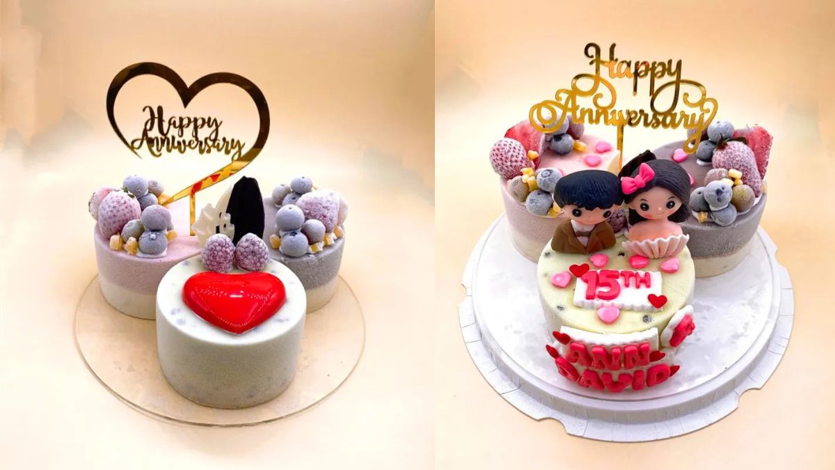 Unique Anniversary Cake