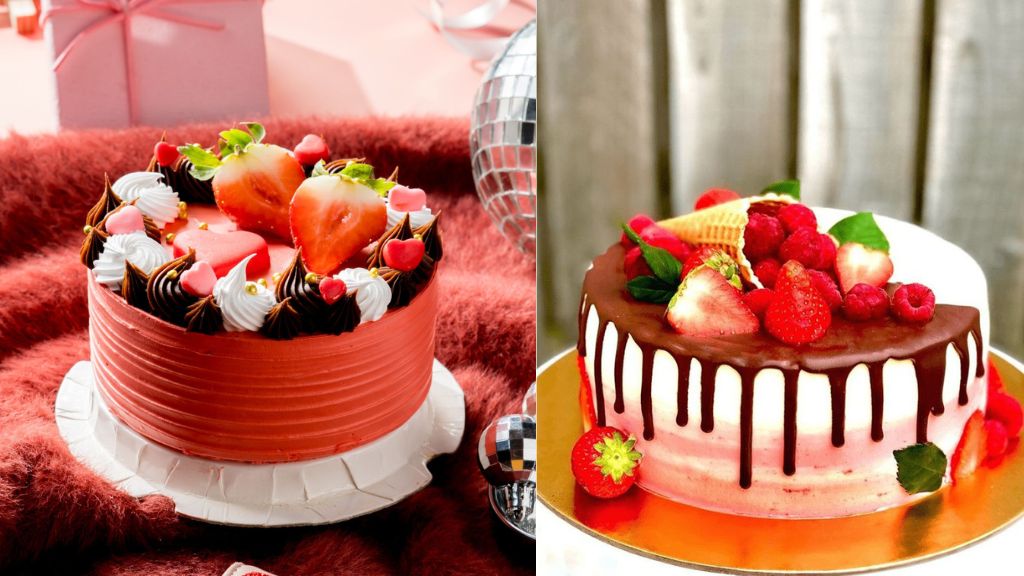 Strawberry Birthday Cake Designs