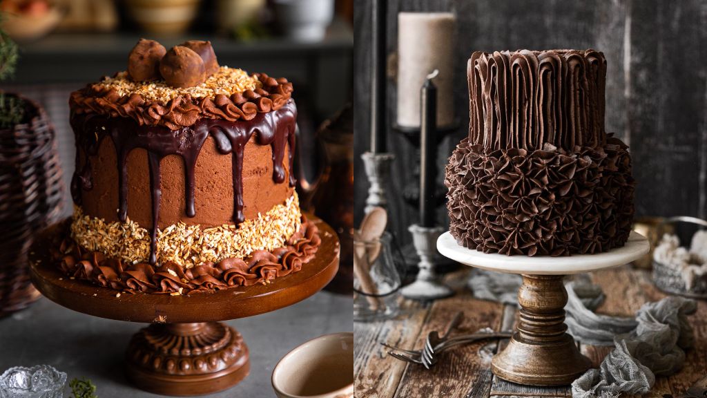 Choco Vanilla Cake