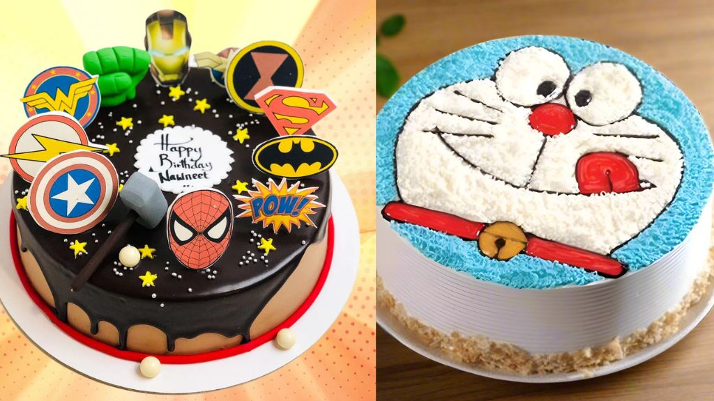 Cartoon Cake Design for Boys​