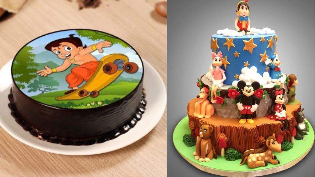 Cartoon Cake Design for Boy