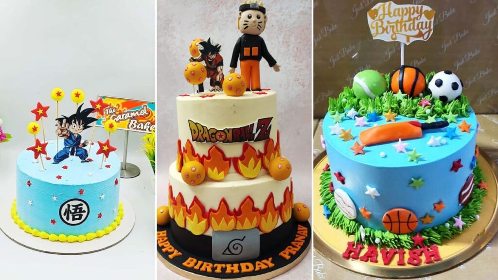 Cartoon Cake Design for Boy