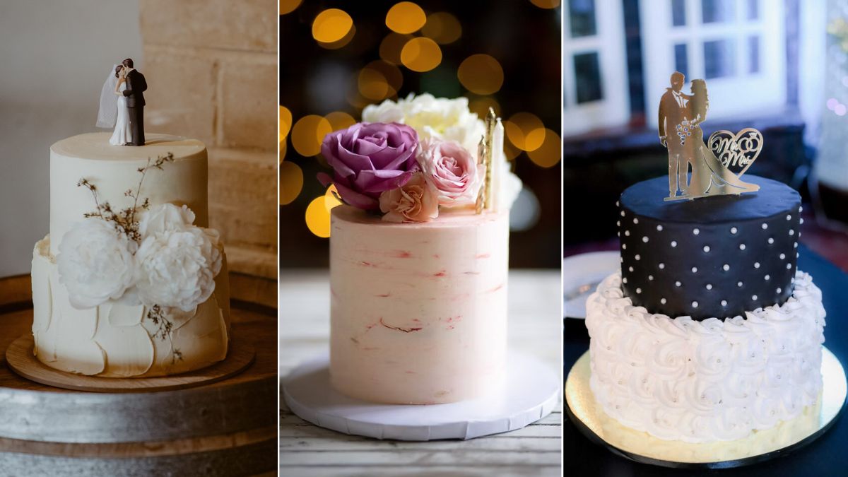 Simple Wedding Cake Designs