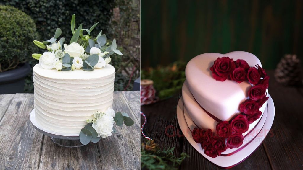 Simple Wedding Cake Designs
