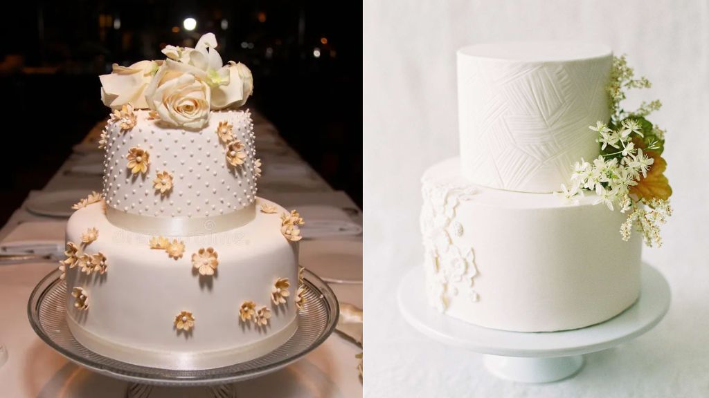 Simple Wedding Cake Designs