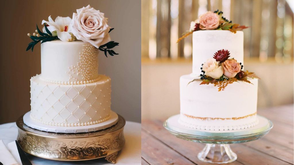 Simple Wedding Cake Designs