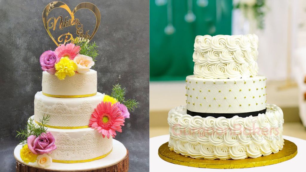 Simple Wedding Cake Designs
