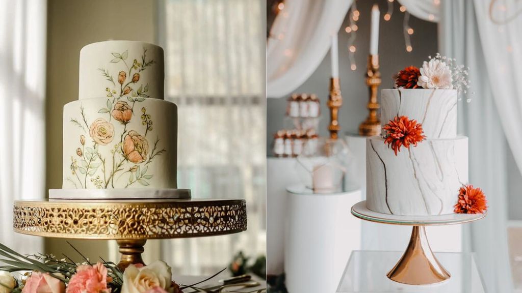 Simple Wedding Cake Designs