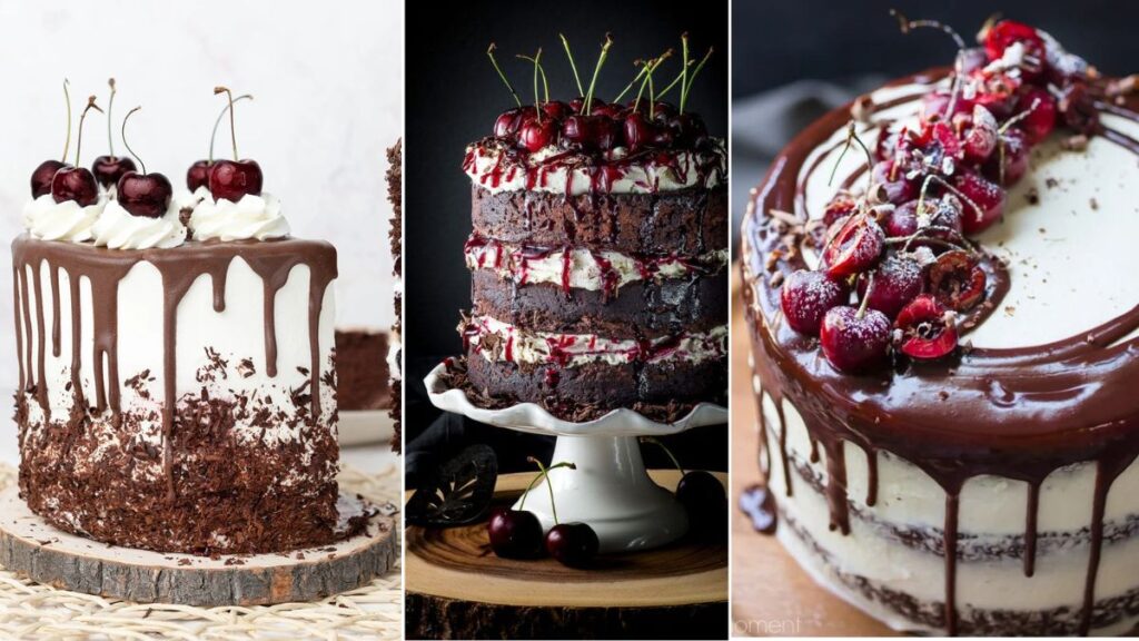 Black Forest Cake Design Latest