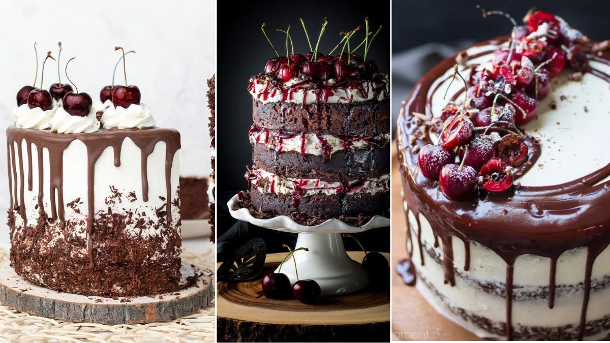 Black Forest Cake Design Latest