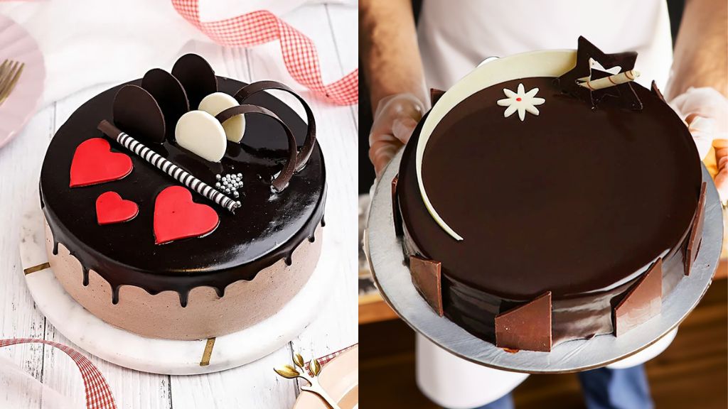 1 kg Chocolate Cake Design