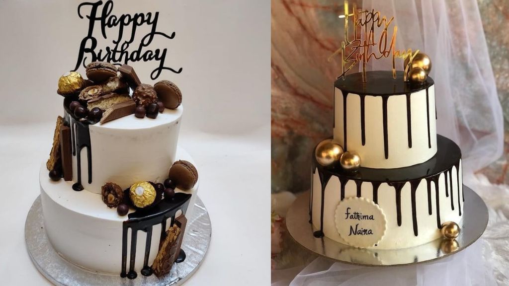 1 kg Chocolate Cake Design