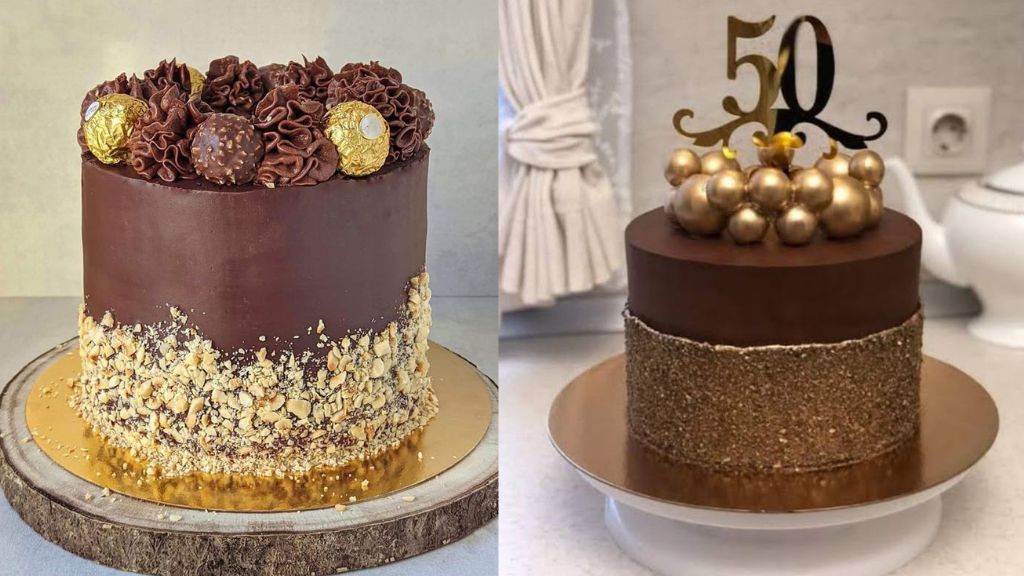 1 kg Chocolate Cake Design