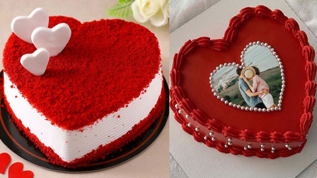 Anniversary Cake Design for Couple