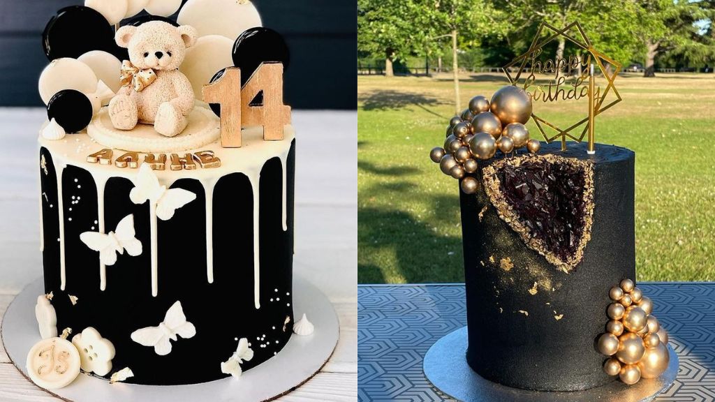 Dark Chocolate Cake Design