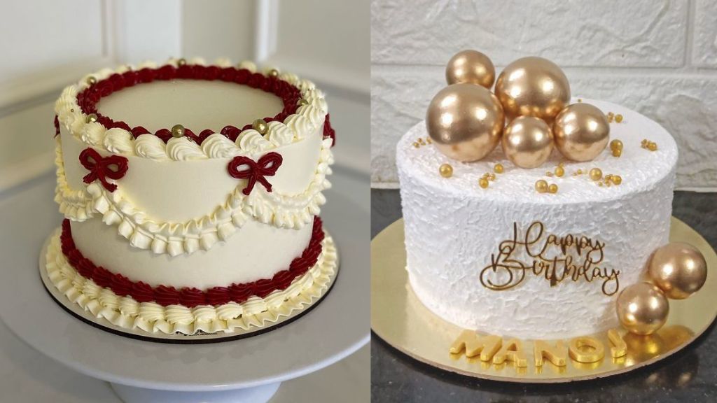 Simple Vanilla Cake Design
