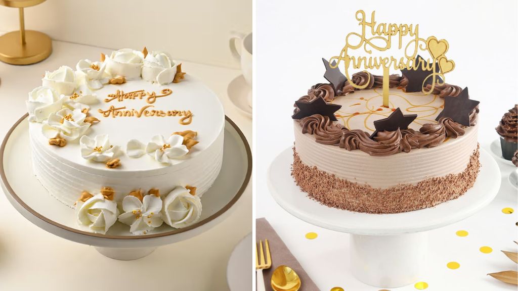 25th Wedding Anniversary Cakes