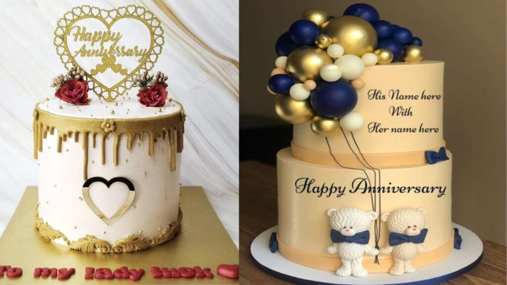 Happy Marriage Anniversary Cake Image