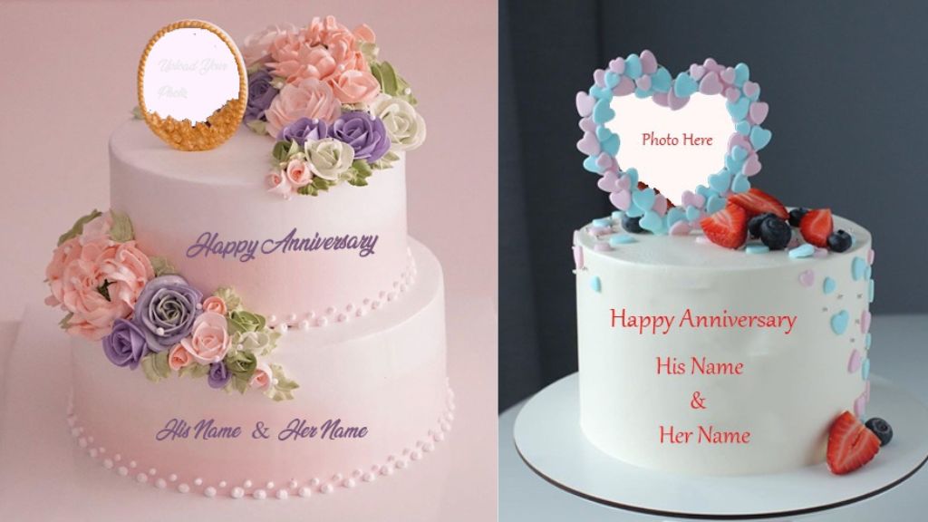Happy Marriage Anniversary Cake Image