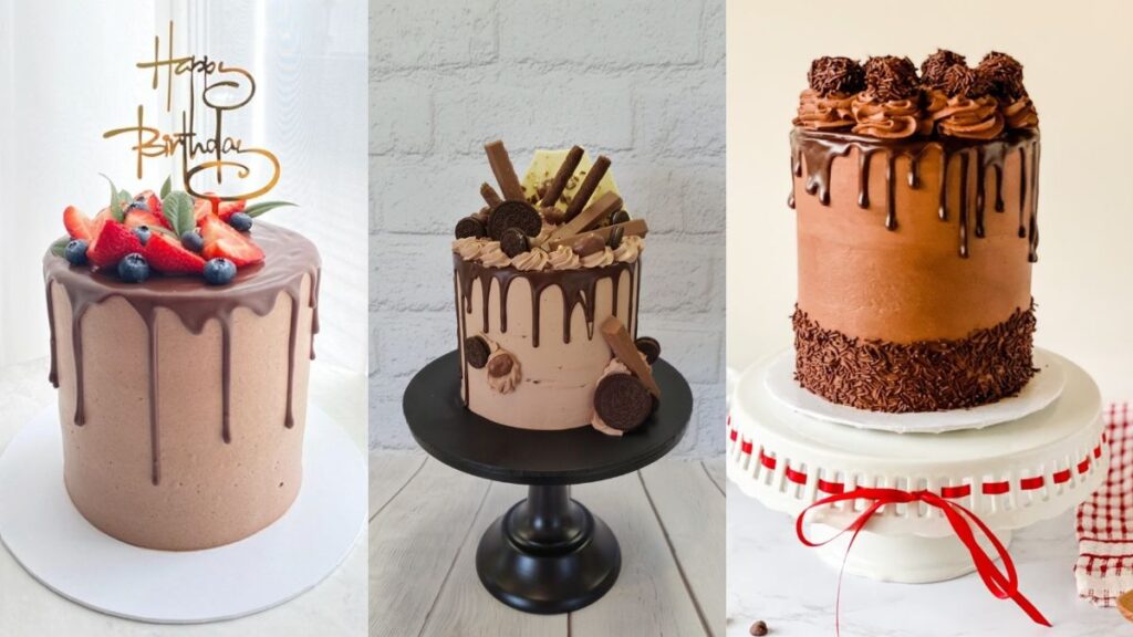 Simple Chocolate Cake Design