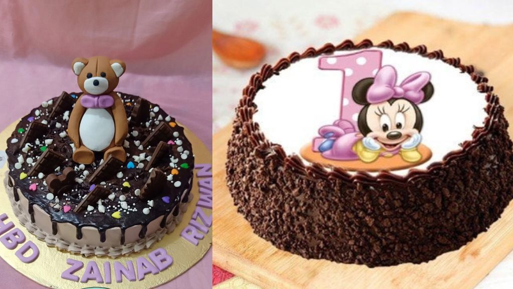 First Birthday Cake Designs for Baby Girl