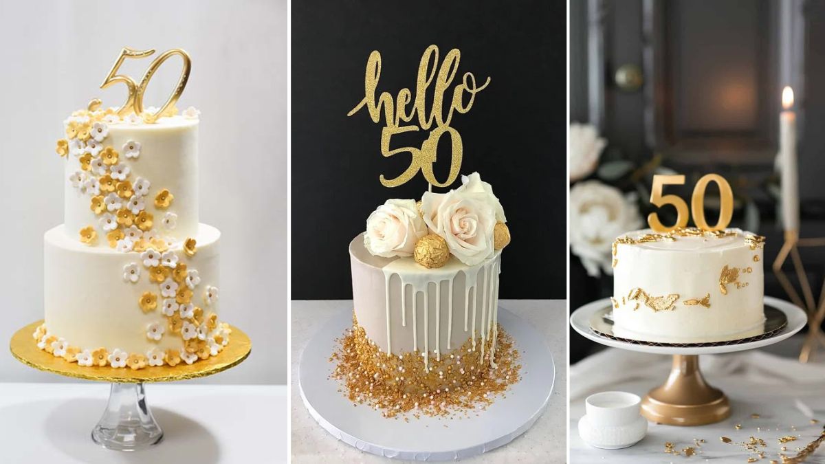 Cake Design for 50th Anniversary