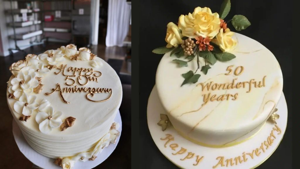 Cake Design for 50th Anniversary