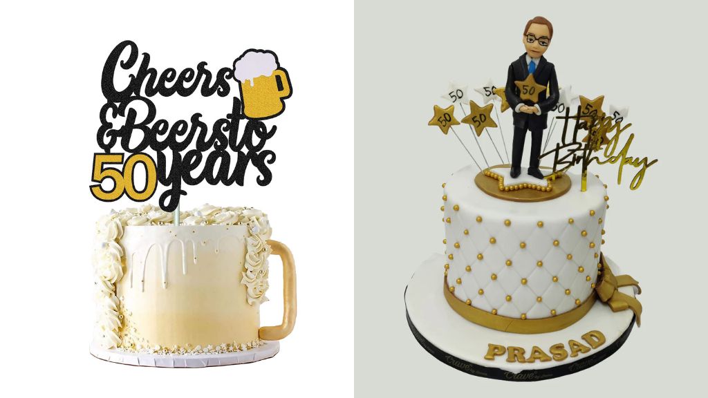 Cake Design for 50th Anniversary