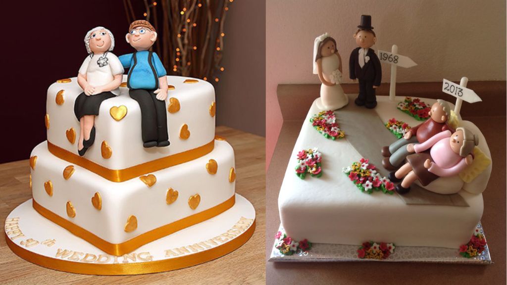 Cake Design for 50th Anniversary