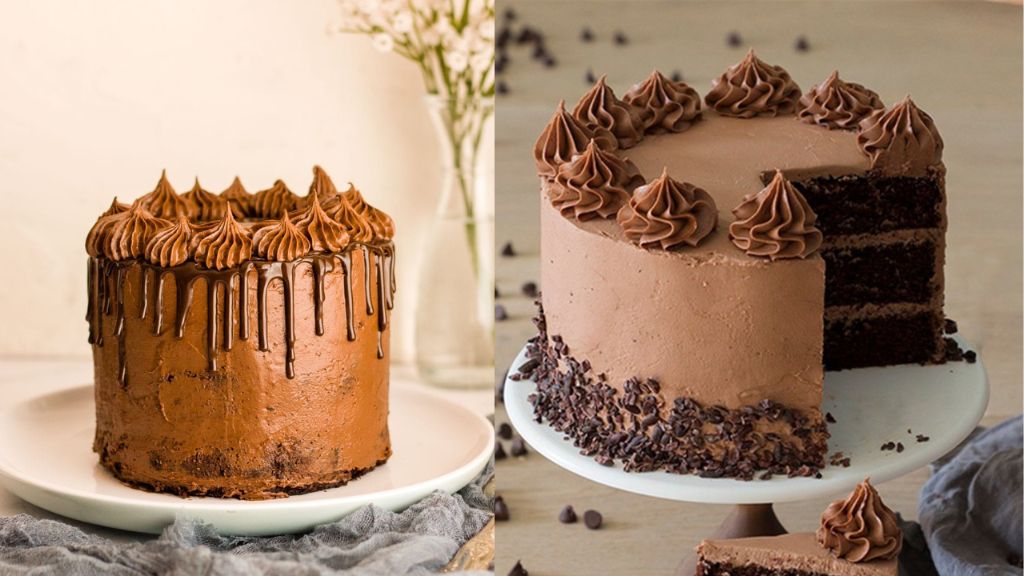 Simple Chocolate Cake Design