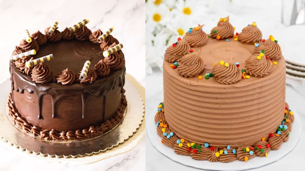 Simple Chocolate Cake Design