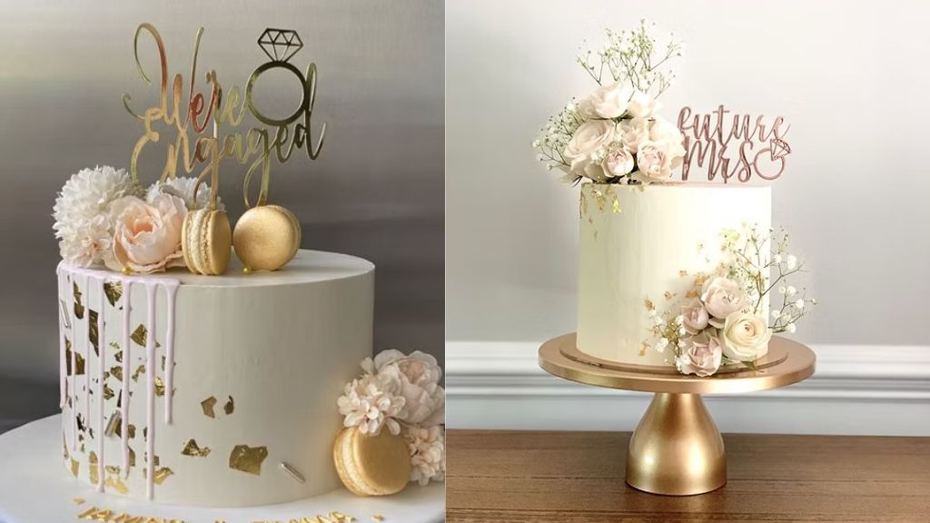 Engagement Cake Designs