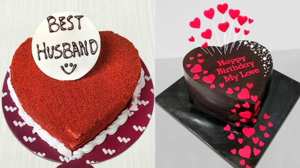 Anniversary Cake Designs Heart