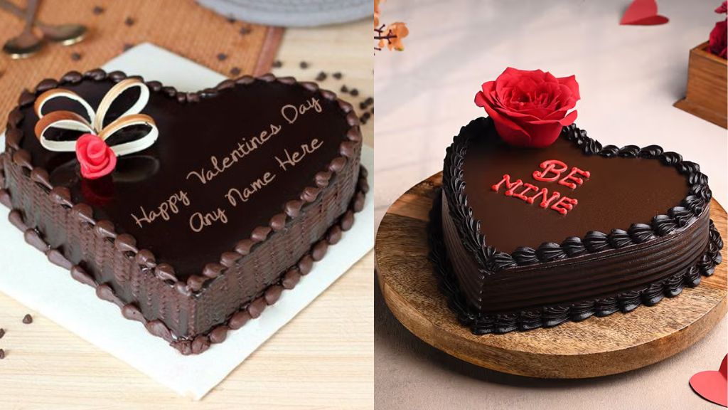 Anniversary Cake Designs Heart