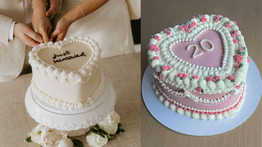 Anniversary Cake Designs Heart