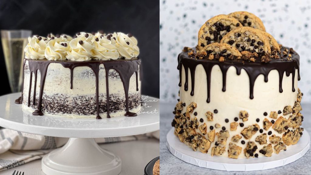 Vanilla Choco Chip Cake