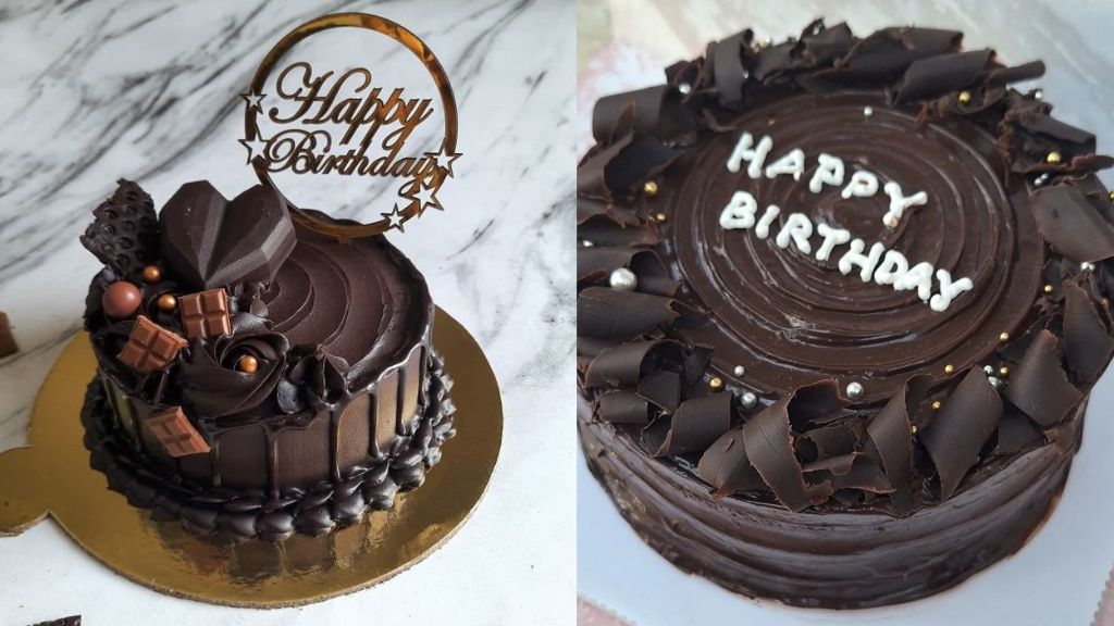 Dark Chocolate Cake Design