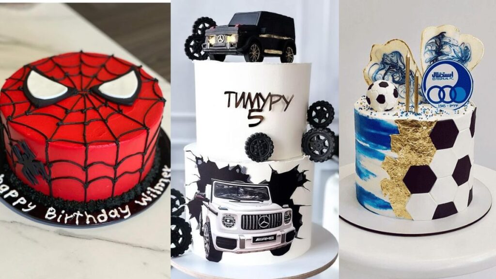 Cake Design For Boys Birthday
