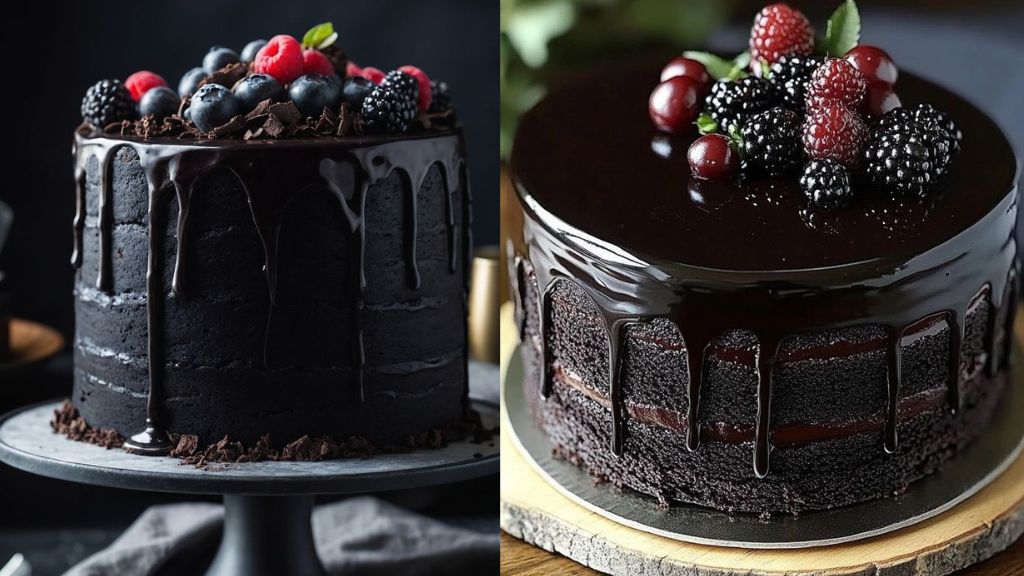 Black Forest Cake Design for Girls