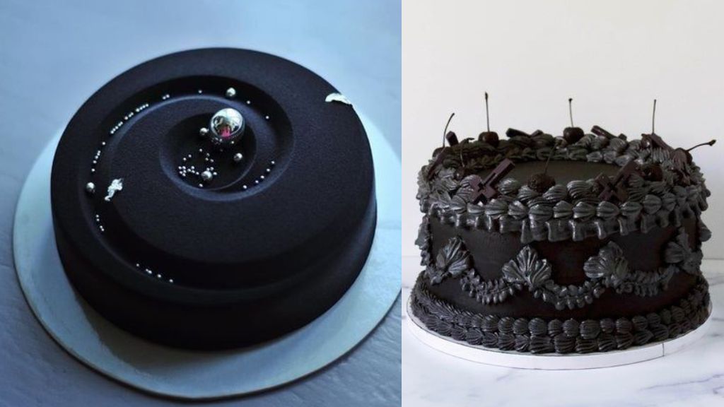 Dark Chocolate Cake Design