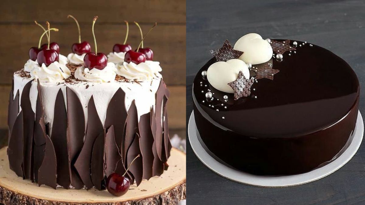 Black Forest Cake Design for Girls