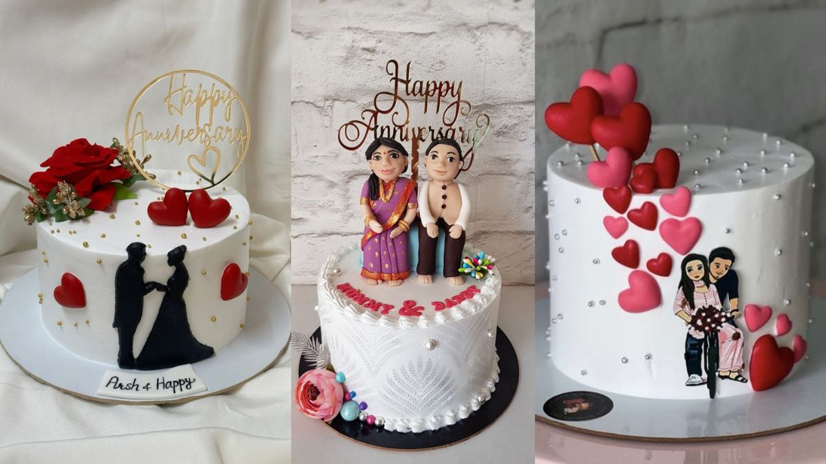 Happy Anniversary Di and Jiju Cake