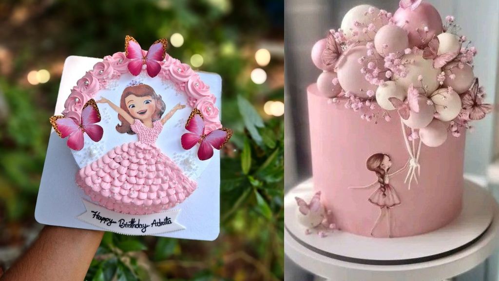 Beautiful Cakes for Birthday Girl