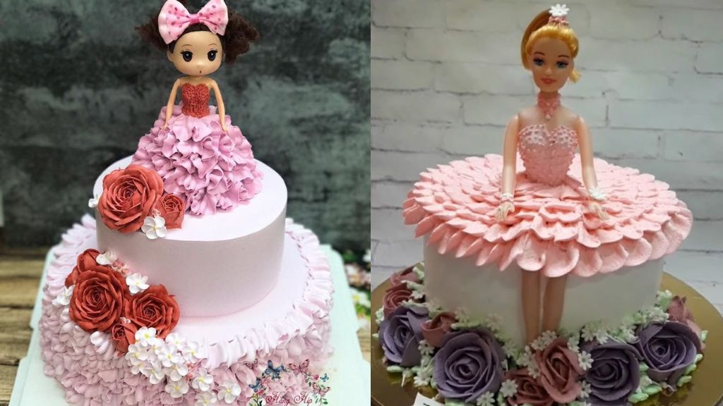 Doll Cake for Baby Girl