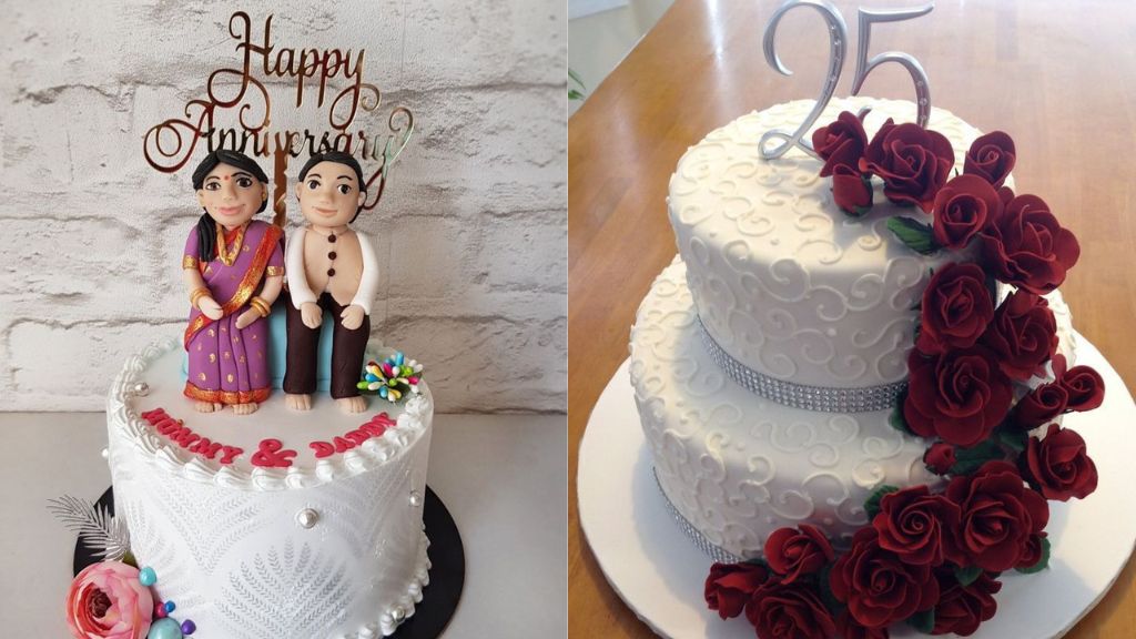 Wedding Anniversary Cake